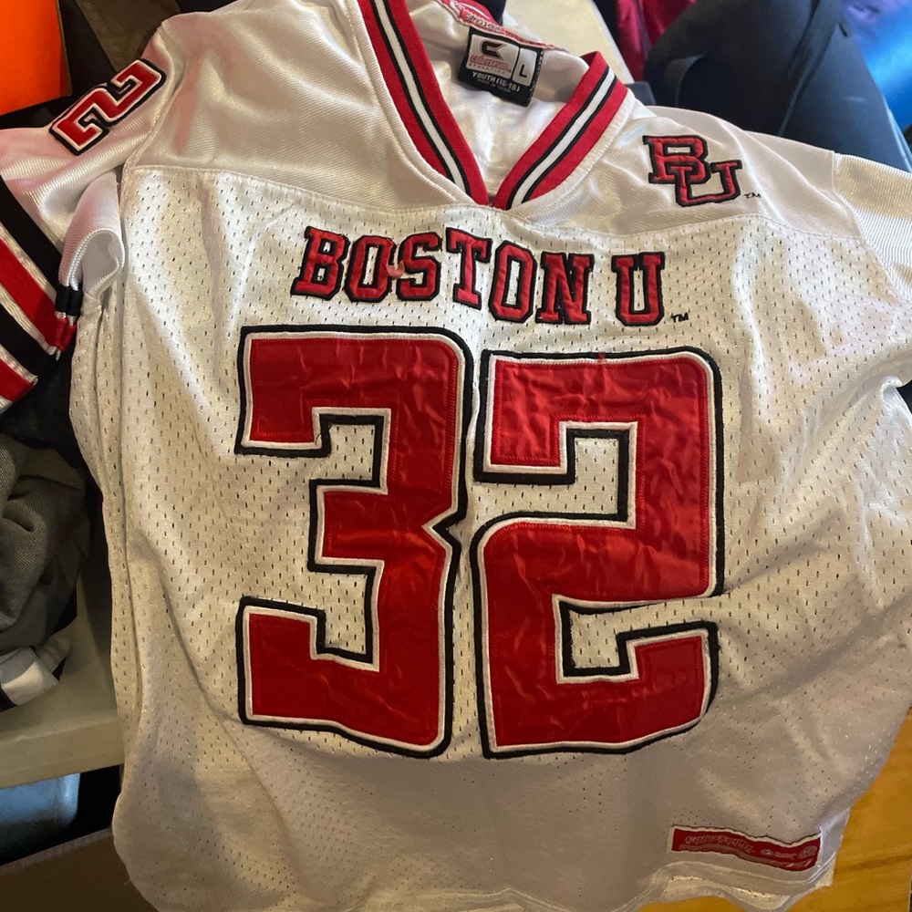 BU Terriers -Boston university terriers jersey size L 16-18